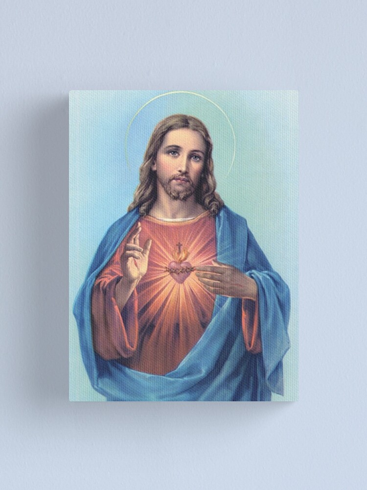 Sacred Heart of Jesus Canvas Wall Art