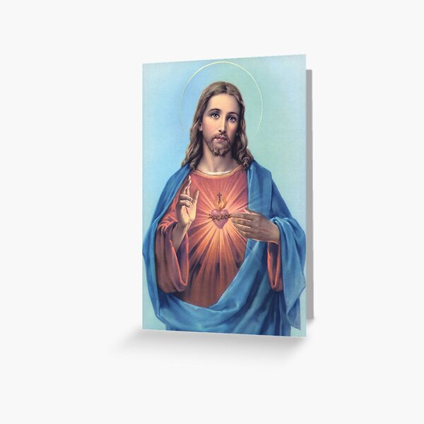 Sacred Heart of Jesus Greeting Card