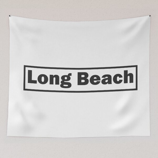 Item preview, Lettering Long Beach designed and sold by game2genesis.