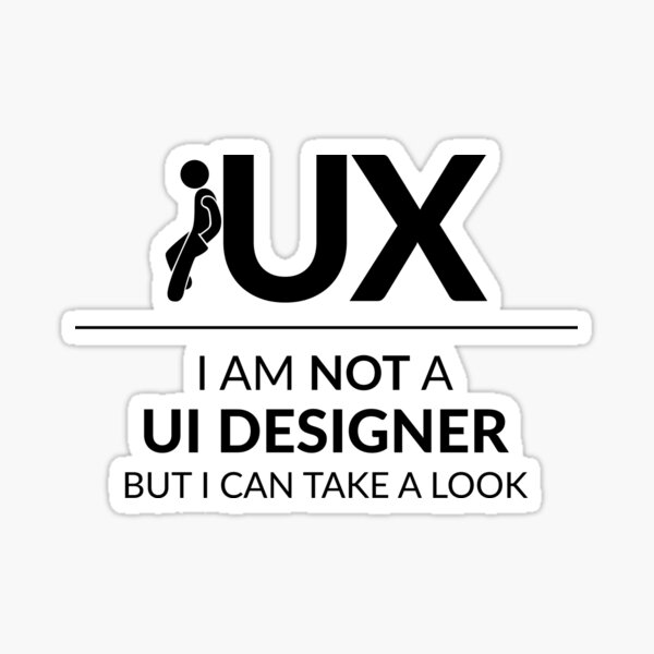 Item preview, UX vs UI designed and sold by kamassy.