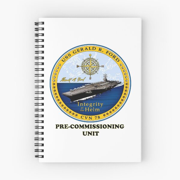 Artikelvorschau, PCU Gerald R. Ford (CVN-78) Wappen entworfen und verkauft von Nikki SpaceStuffPlus.