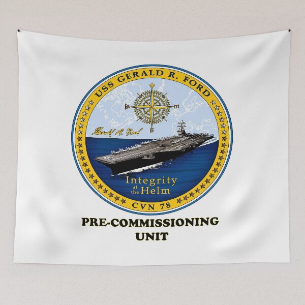 Item preview, PCU Gerald R. Ford (CVN-78) Crest designed and sold by Nikki SpaceStuffPlus.