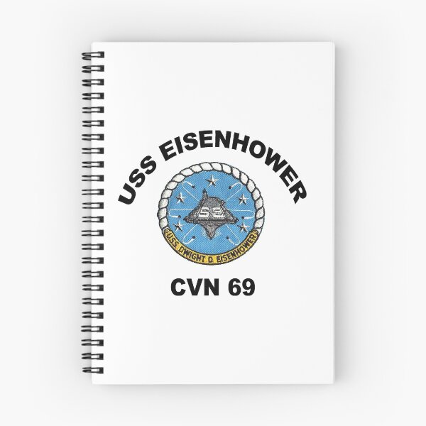 Item preview, USS Dwight D. Eisenhower (CVN-69) Crest designed and sold by Nikki SpaceStuffPlus.