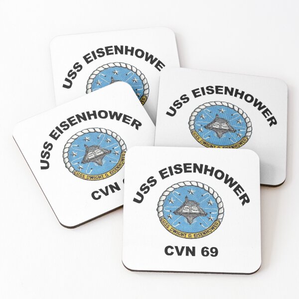 Item preview, USS Dwight D. Eisenhower (CVN-69) Crest designed and sold by Nikki SpaceStuffPlus.