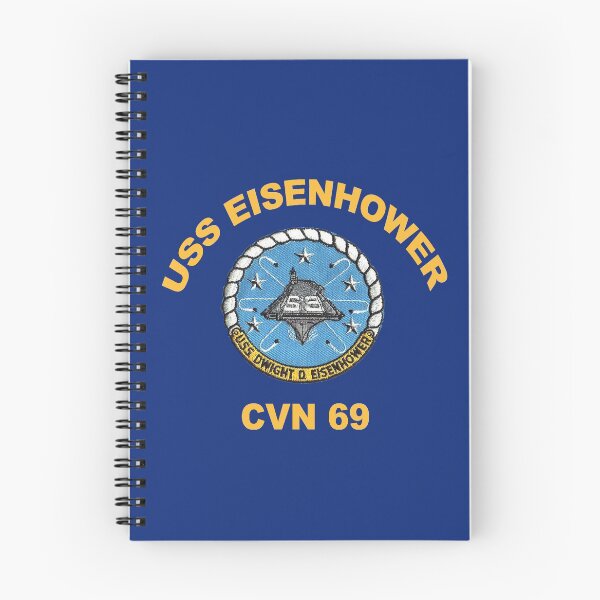 Item preview, USS Dwight D. Eisenhower (CVN-69) Crest for Dark Colors designed and sold by Nikki SpaceStuffPlus.