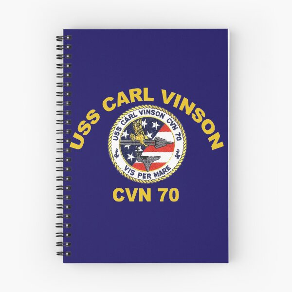 Item preview, USS Carl Vinson (CVN-70) Crest for Dark Colors designed and sold by Nikki SpaceStuffPlus.