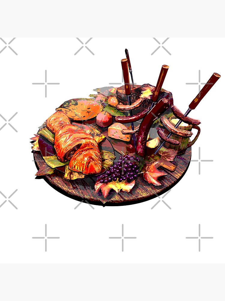 Discover Canteen Feast Premium Matte Vertical Poster