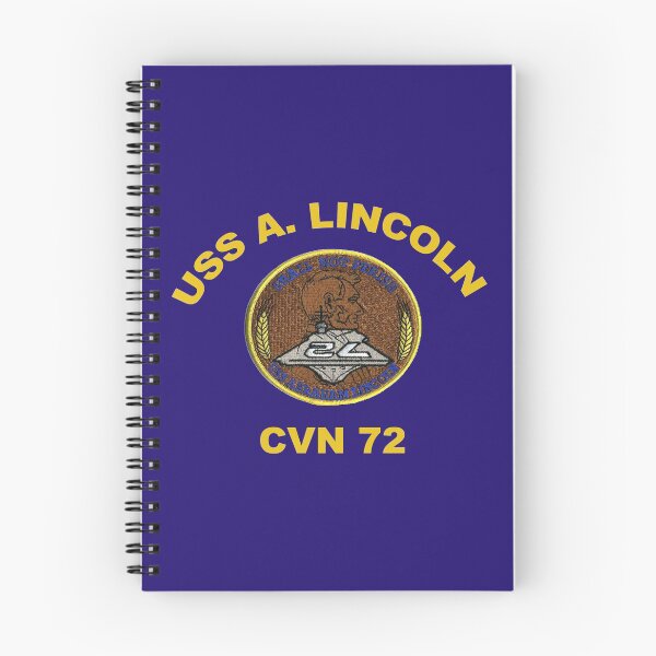 Item preview, USS Abraham Lincoln (CVN-72) Crest for Dark Colors designed and sold by Nikki SpaceStuffPlus.