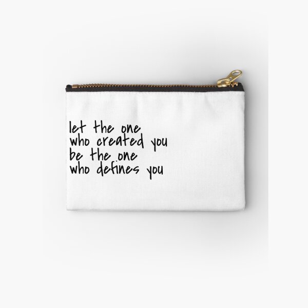 Item preview, let the one who created you be the one who defines you designed and sold by Daria Smith.