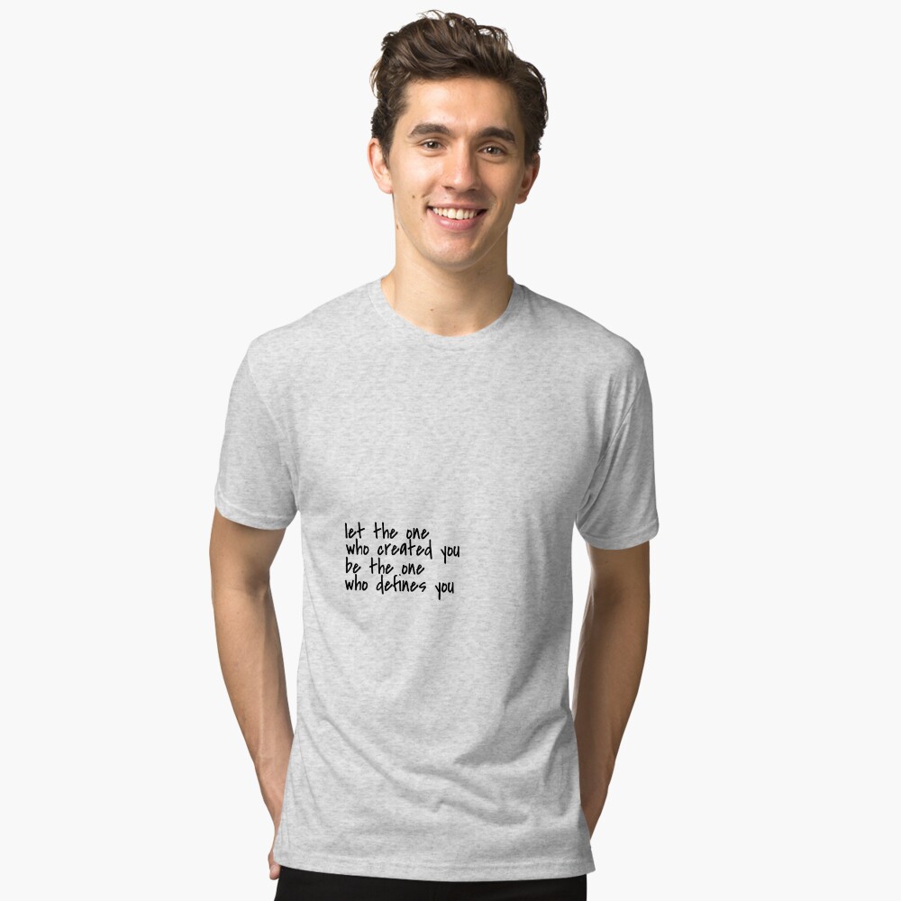 Vista previa del artículo con la obra «Camiseta de tejido mixto», diseñado y vendido por dariasmithyt.