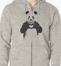 All you need is love Zipped Hoodie