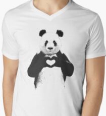 All you need is love Men's V-Neck T-Shirt