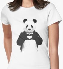 All you need is love Women's Fitted T-Shirt