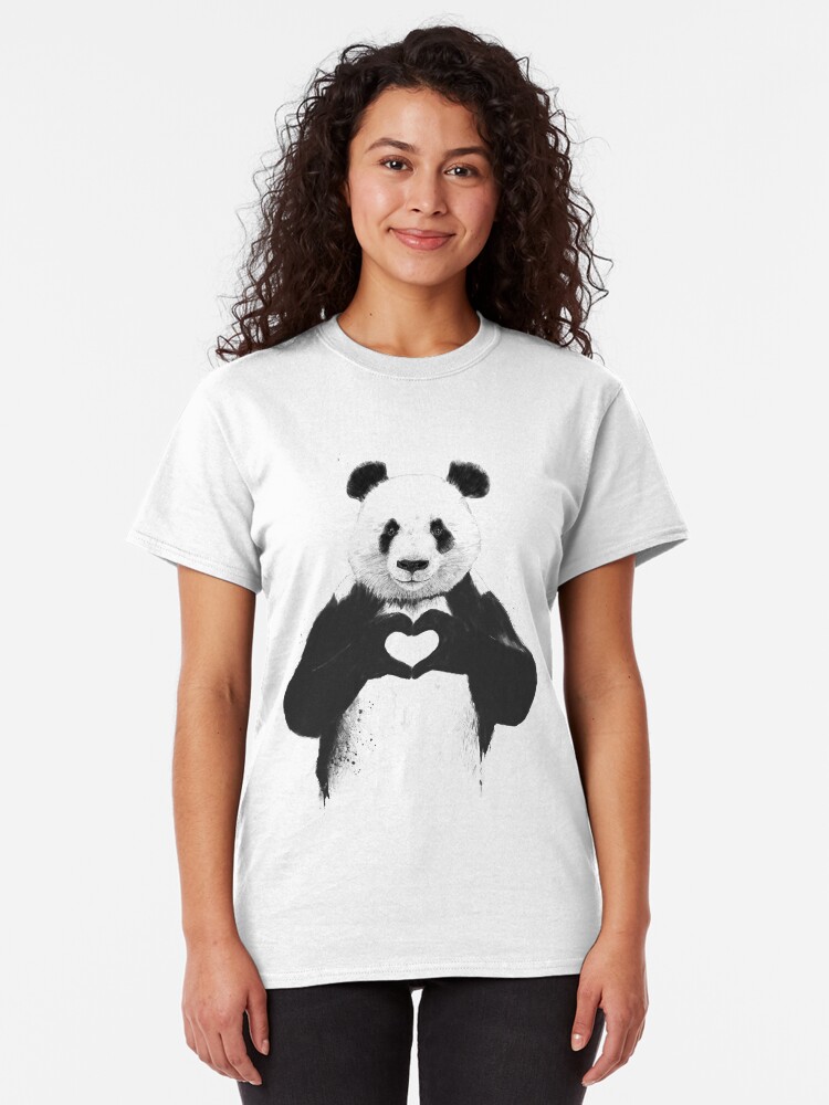 Alternate view of All you need is love Classic T-Shirt