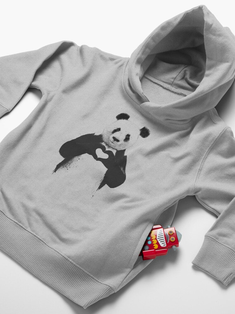 Thumbnail 4 of 5, Toddler Pullover Hoodie, All you need is love designed and sold by soltib.
