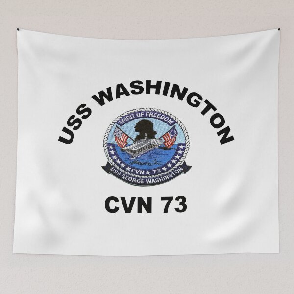 Item preview, USS George Washington (CVN-73) Crest designed and sold by Nikki SpaceStuffPlus.