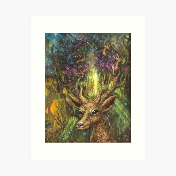 Item preview, The Sacred Alley of Stags designed and sold by ReonArgondian.