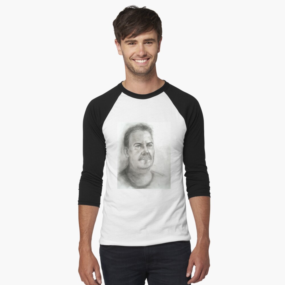 Item preview, Baseball ¾ Sleeve T-Shirt designed and sold by Anthropolog.