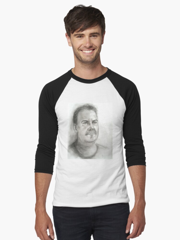Thumbnail 1 of 3, Baseball ¾ Sleeve T-Shirt, Victor designed and sold by Anthropolog.