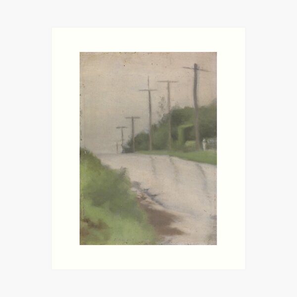 Item preview, Beach Road after Rain - Clarice Beckett - 1927 designed and sold by ArtExpression.
