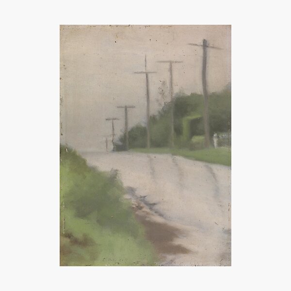 Beach Road after Rain - Clarice Beckett - 1927 Photographic Print