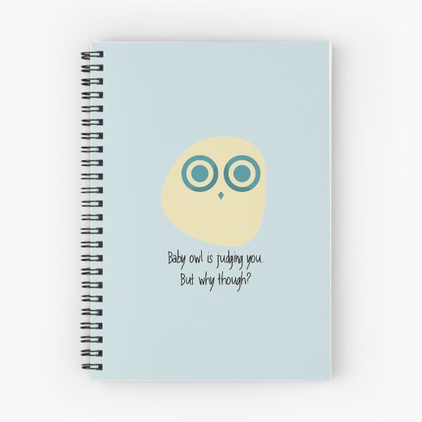Item preview, Judgmental baby owl is judgmental designed and sold by konman96.