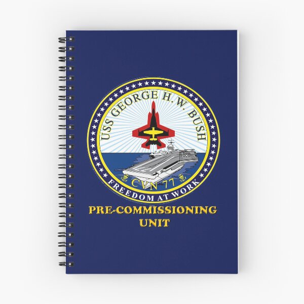 Item preview, PCU George H.W. Bush Crest for Dark Colors designed and sold by Nikki SpaceStuffPlus.