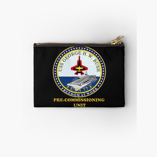 Item preview, PCU George H.W. Bush Crest for Dark Colors designed and sold by Nikki SpaceStuffPlus.
