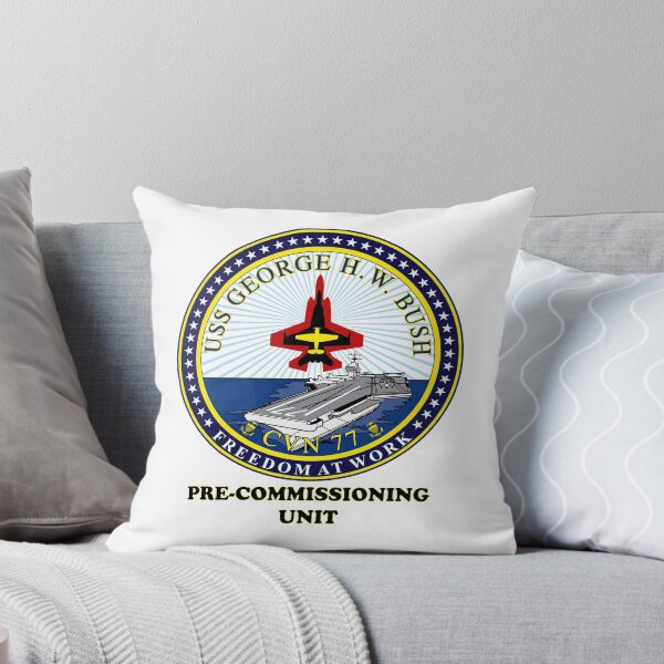 Item preview, PCU George H.W. Bush (CVN-77) Crest designed and sold by Nikki SpaceStuffPlus.
