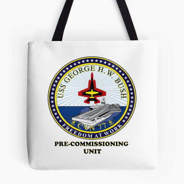 Item preview, PCU George H.W. Bush (CVN-77) Crest designed and sold by Nikki SpaceStuffPlus.