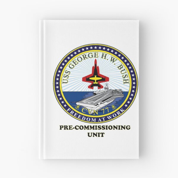 Item preview, PCU George H.W. Bush (CVN-77) Crest designed and sold by Nikki SpaceStuffPlus.