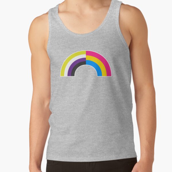 Non-Binary Pan Rainbow Tank Top