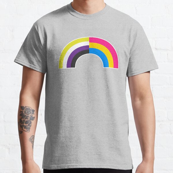 Item preview, Non-Binary Pan Rainbow designed and sold by hamsters.