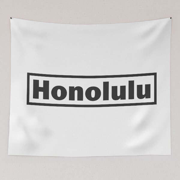 Artikelvorschau, Schriftzug Honolulu entworfen und verkauft von game2genesis.