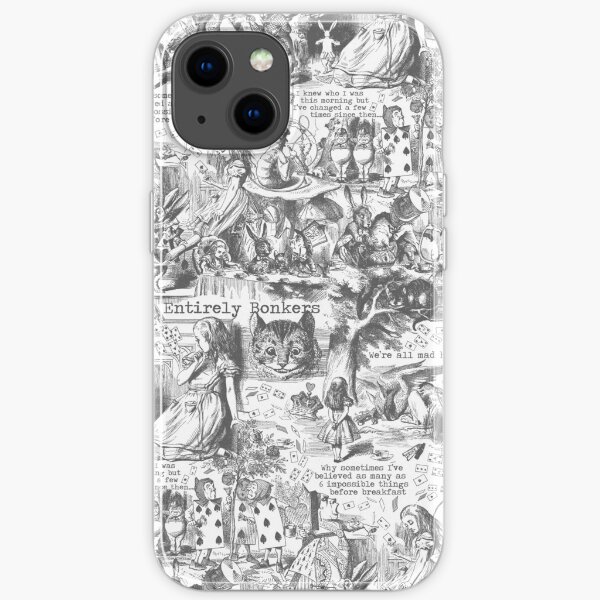 We're All Mad Here iPhone Soft Case