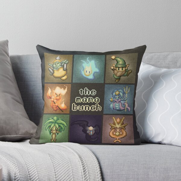 The Mana Bunch Throw Pillow