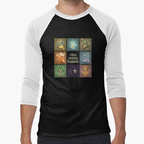 The Mana Bunch Baseball ¾ Sleeve T-Shirt