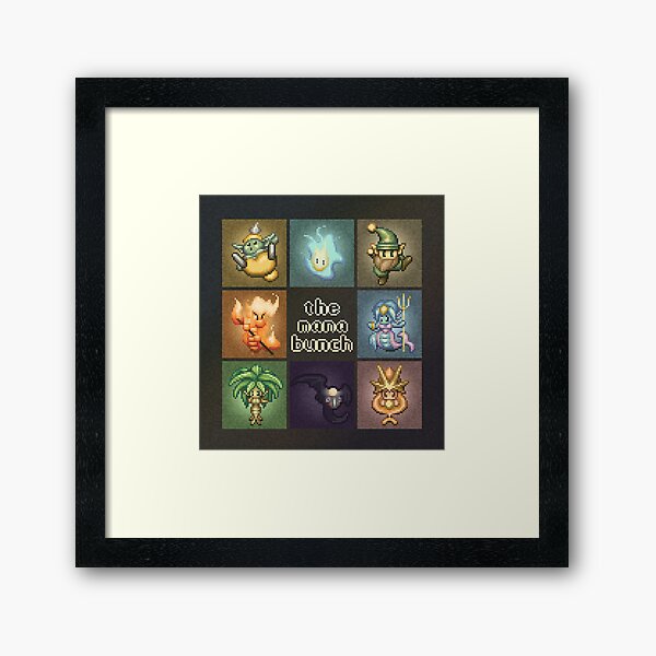 The Mana Bunch Framed Art Print