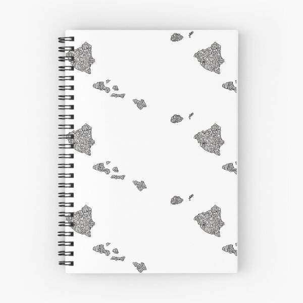 Item preview, Hawaii map designed and sold by Naoswestvillage.