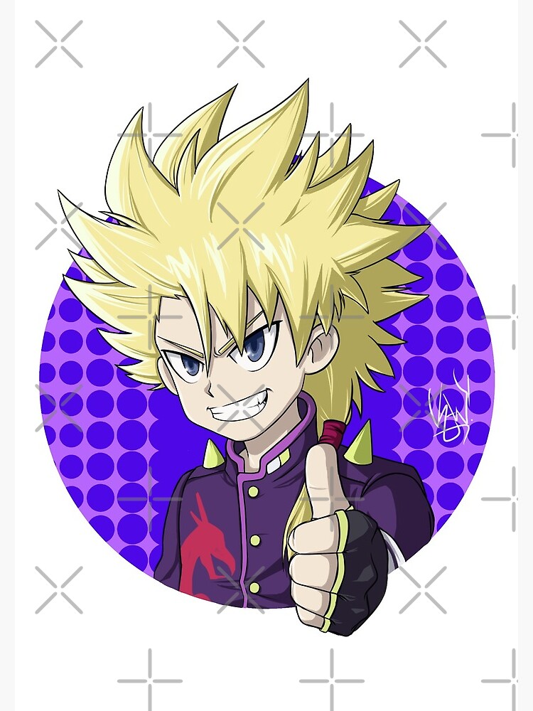 Shu Kurenai from Beyblade Burst from TeePublic