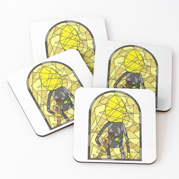 Item preview, Stained Glass Lemongrab (Lemonblack) designed and sold by gkillerb.