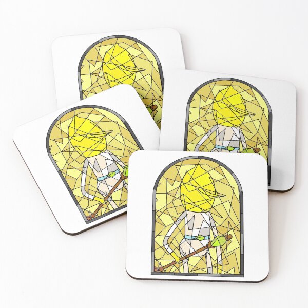 Item preview, Stained Glass Lemongrab 2 (Lemonwhite) designed and sold by gkillerb.