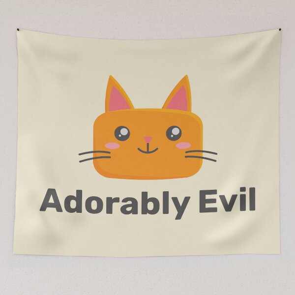 Item preview, Adorably Evil Cat designed and sold by stimpyjcadogan.