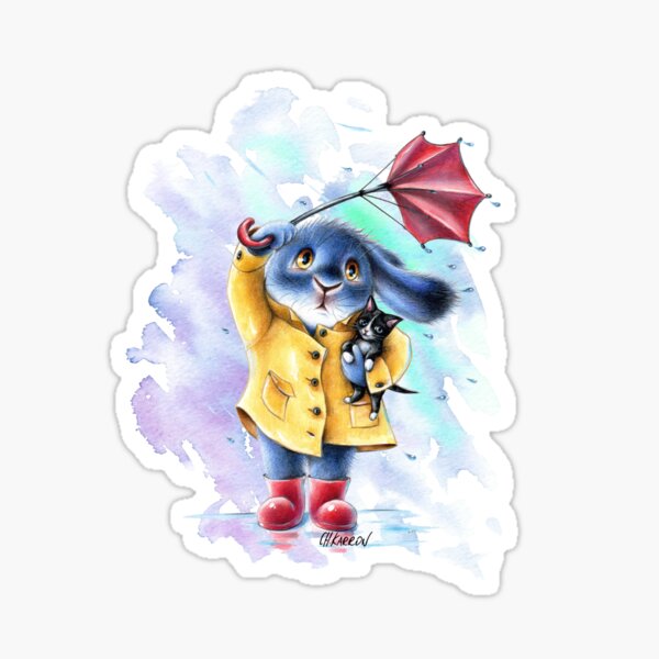 Benny Blue - Kitten Sticker