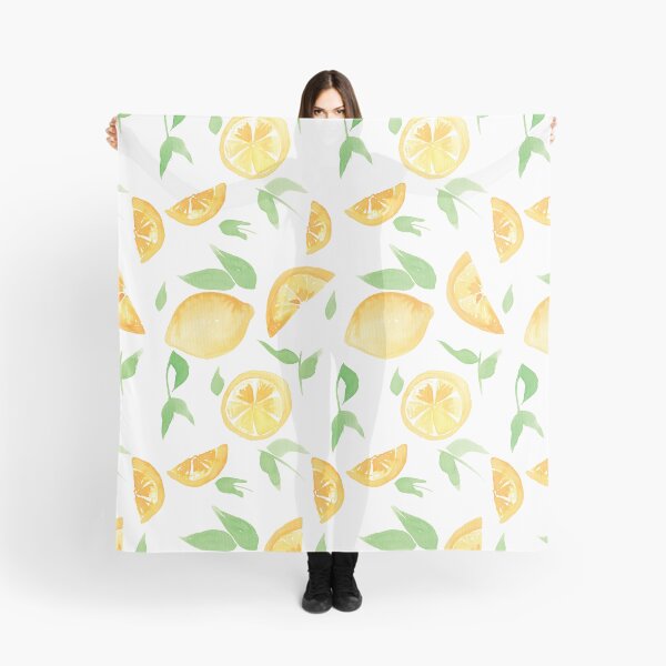 Item preview, Watercolor Lemons in Pattern designed and sold by MathisDesigns.