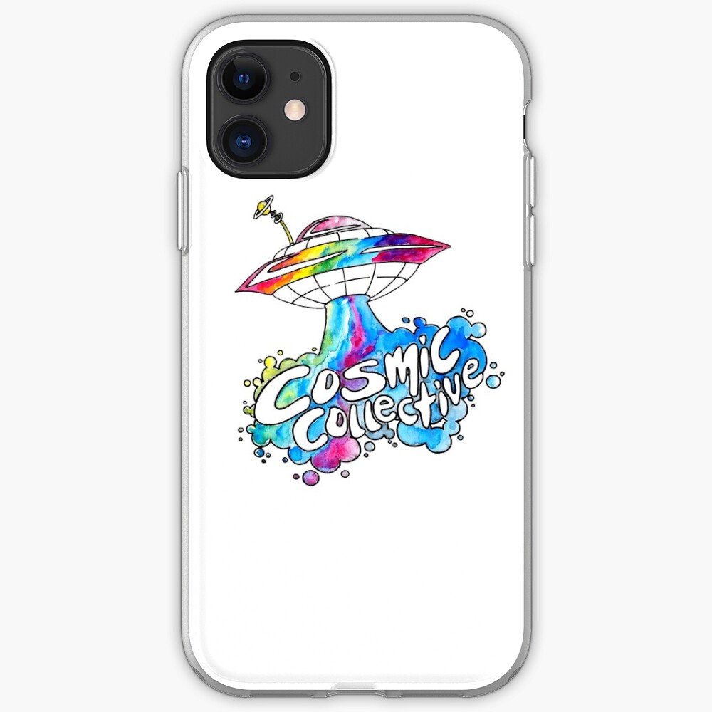 the Cosmic Space Ship iPhone Case & Cover