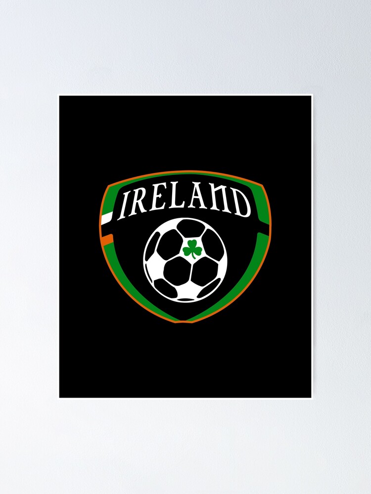 Alternate view of Lucky Ireland Soccer Poster