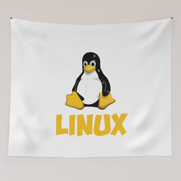 Item preview, Linux Tux Penguin Logo designed and sold by vladocar.