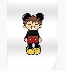 Manga Mickey Poster