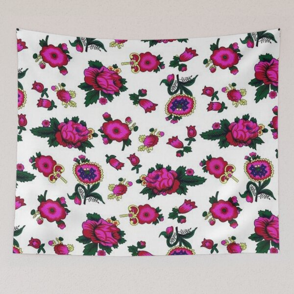 Item preview, pink and white flower texture designed and sold by Aljawhara Design.